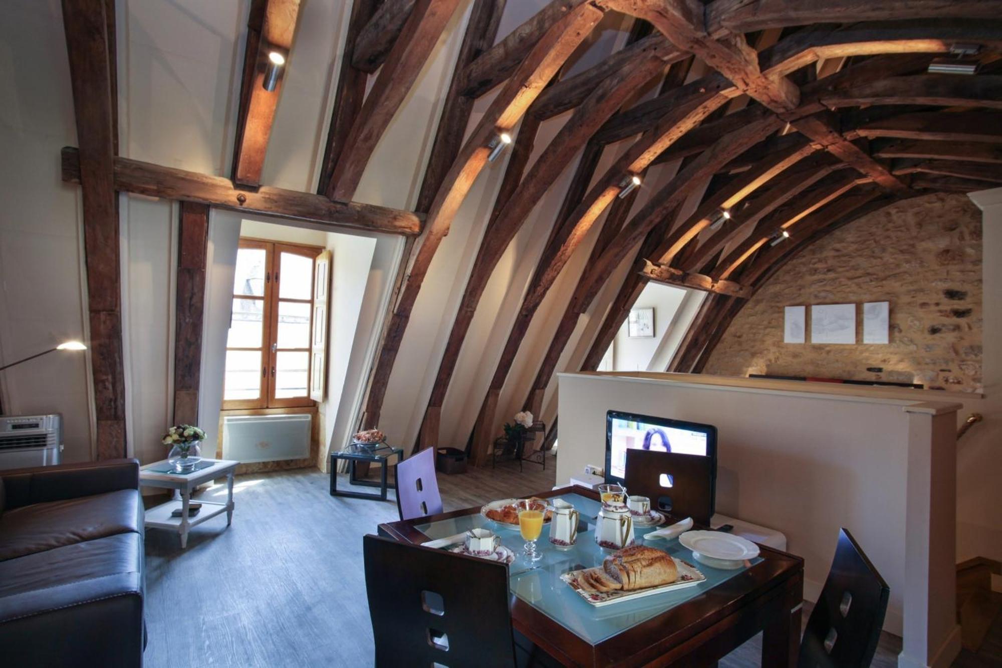 Le Grenier Du Chapitre Apartment Sarlat-la-Caneda Ngoại thất bức ảnh